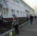 Субботник в нашем центре