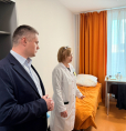 Глава Октябрьского района Антон Тарасов побывал в ГБУЗ РКПЦ Минздрава РБ