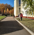 Мы на субботнике по благоустройству территорий
