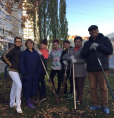 Мы на субботнике по благоустройству территорий