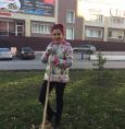 Мы на субботнике по благоустройству территорий