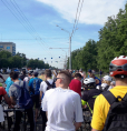 День 1000 велосипедистов