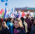 Годовщина возвращения Крыма в Россию. Участие сотрудников ГАУЗ РКПЦ         МЗ РБ на митинге. «Мы вместе».