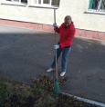 Мы на субботнике 11.09.2021!