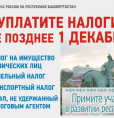 Заплатите налоги до 1 декабря!