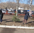 Начались субботники по благоустройству территорий
