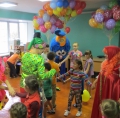 Праздник в детском отделении ГАУЗ РКПЦ, организованный благотворительным фондом 