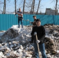 Субботник в нашем центре