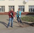 Субботник в нашем центре