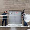 Уборка снега на прилегающей территории