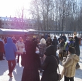Веселое празднование Масленицы