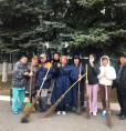 Мы на субботнике 11.09.2021!