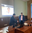 Заседание научного кружка молодых учёных Кафедры психиатрии и наркологии с курсом ИДПО БГМУ совместно с Омской медицинской академией