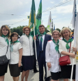 Парад медицинских работников