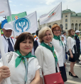 Парад медицинских работников