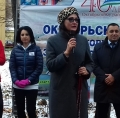 Ирина Слуцкая провела мастер-класс по скандинавской ходьбе 