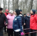 Ирина Слуцкая провела мастер-класс по скандинавской ходьбе 
