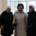 Ирина Слуцкая провела мастер-класс по скандинавской ходьбе 