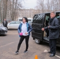 Ирина Слуцкая провела мастер-класс по скандинавской ходьбе 