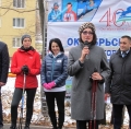 Ирина Слуцкая провела мастер-класс по скандинавской ходьбе 