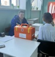 Специалисты Республиканского клинического психотерапевтического центра оказали помощь пострадавшим в террористической атаке БПЛА